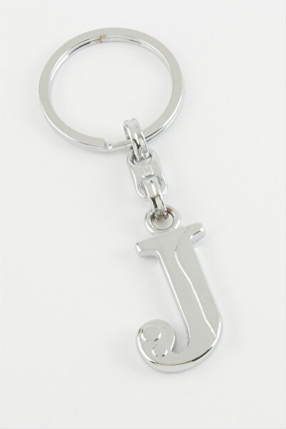 ZERO LAND OZLSTOR Μεταλλικό Μπρελόκ με Γράμμα (183117)-J