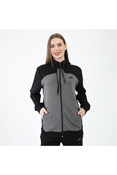 Joma Men's Casual Sweatshirt Hoodie Full Zip Trace 4231307 Sweat Hoodie Full ...