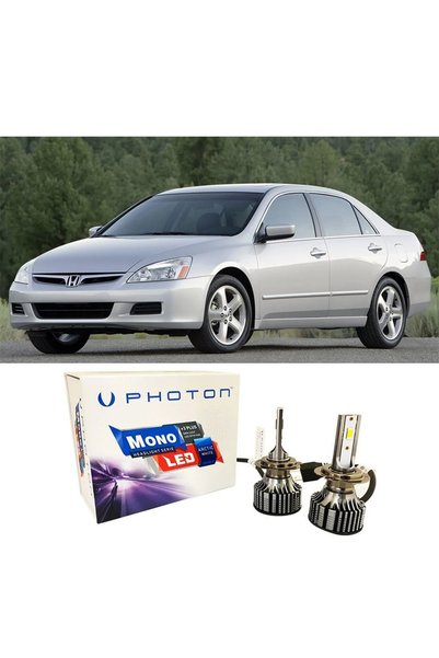 Photon Honda Accord Kısa Far Ampulü H1 Mono Yeni Seri Beyaz 2002-2008