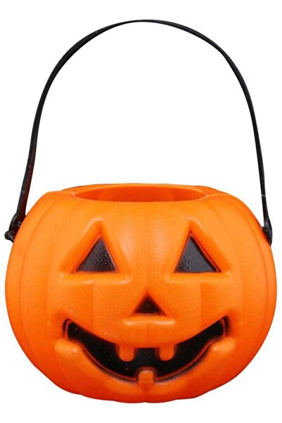 Generic دلو فانوس اليقطين الأصفر للهالوين