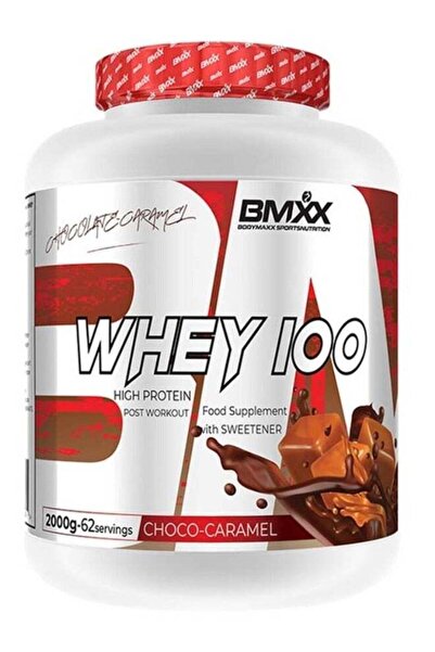 BODYMAXX SPORTSNUTRITION Bodymaxx Sports Nutrition Whey 100, 2000gm, Chocolate Caramel