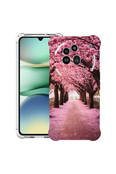 bestcase Θήκη Husa Anti Shock συμβατή με Nothing Phone (3a) Pro, Cherry Bloss...