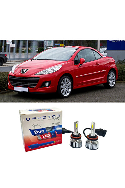 Photon Peugeot 207 CC Sis Far Ampulü H11 Duo Yeni Seri Beyaz 2006-2014