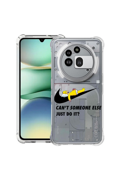 bestcase Carcasă antișoc Husa compatibilă cu Nothing Phone (3a) Pro, Simpson Just Do It