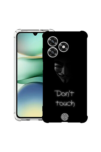 bestcase Θήκη Husa Anti Shock συμβατή με Honor X5c Plus / X5c, Μην αγγίζετε τ...
