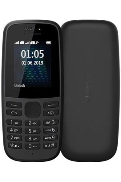Nokia Nokia 105 phone, black color, no camera, made in Vietnam, 2-year warranty