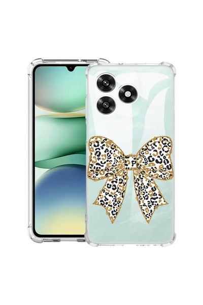 bestcase Θήκη Husa Anti Shock συμβατή με Honor X5c Plus / X5c, Leopard Bow