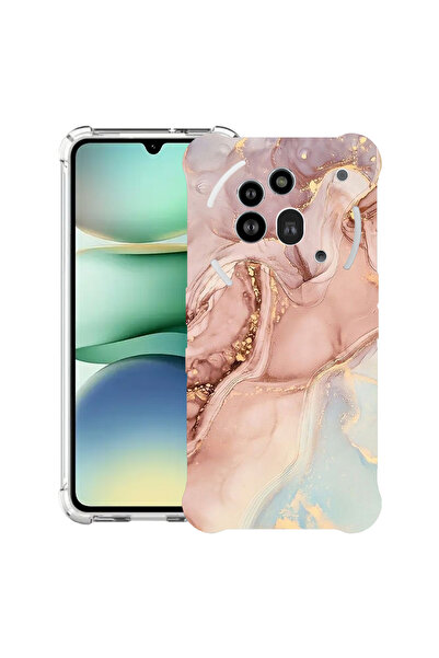 bestcase Θήκη Husa Anti Shock συμβατή με το Nothing Phone (3a) Pro, Rose Marble,