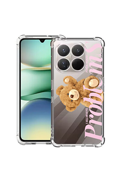 bestcase Husa antișoc compatibilă cu Motorola Edge 70, Teddy Bear