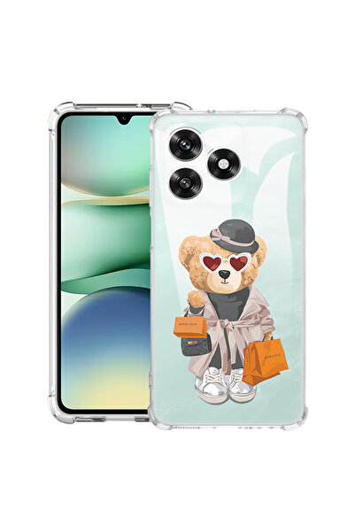 bestcase Carcasă antișoc Husa compatibilă cu Honor X5c Plus / X5c, Teddy Bear...