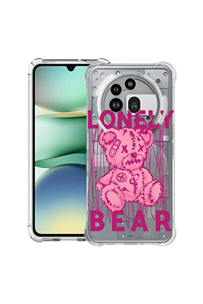 bestcase Husa antișoc compatibilă cu Nothing Phone (3a) Pro, Teddy Bear Lonely