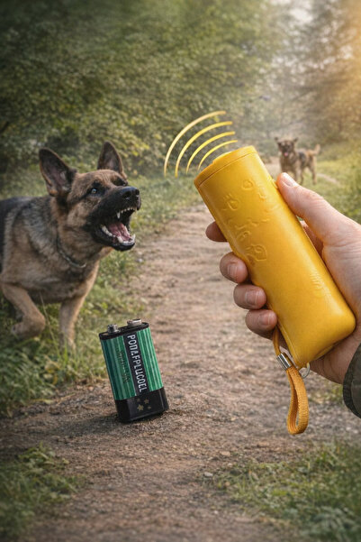 HMO Store Ultrasonik Köpek Kovucu Yüksek dB | Etkili & Zararsız | Taşınabilir Savar