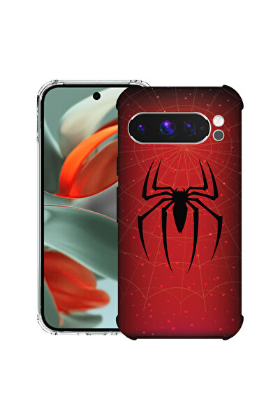 bestcase Carcasă antișoc compatibilă cu Google Pixel 10 Pro / Pixel 10, Spider
