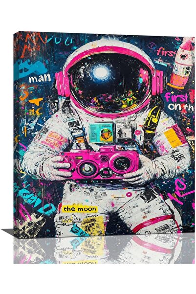 ALAYRA International Graffiti Canvas Wall Art 40x60cm Colorful Urban Wall Dec...