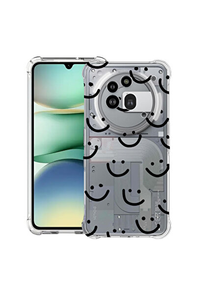 bestcase Carcasă antișoc Husa compatibilă cu Nothing Phone (3a) Pro, Smiley