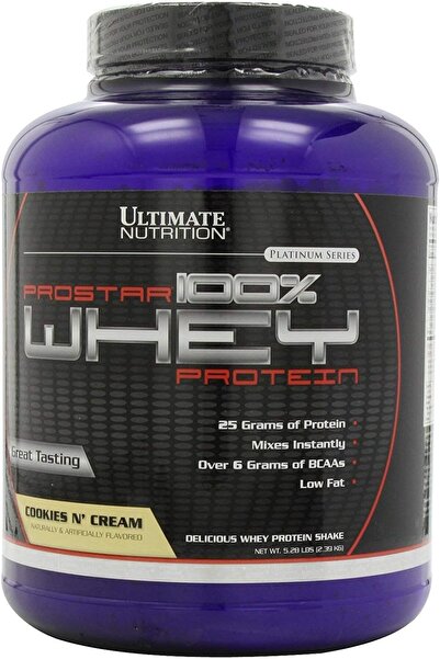 Ultimate Nutrition Prostar whey Cookies & Cream 5lbs