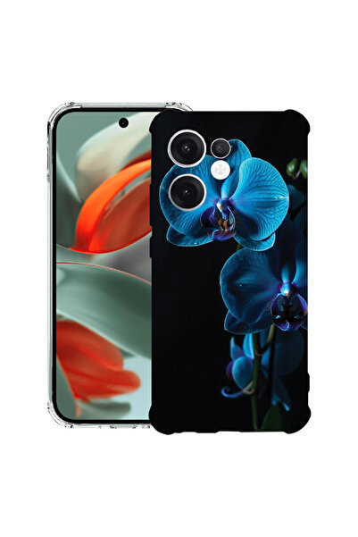 bestcase Carcasă antișoc Husa compatibilă cu Oppo Reno15, Albastră Orhidee