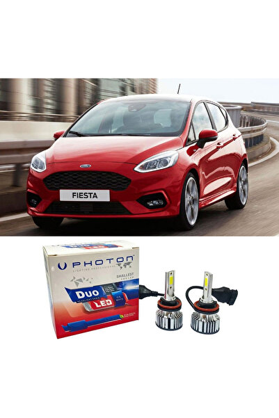 Photon Ford Fiesta Mk7 Kısa Far Ampulü H7 Duo Yeni Seri Beyaz 2017-2022