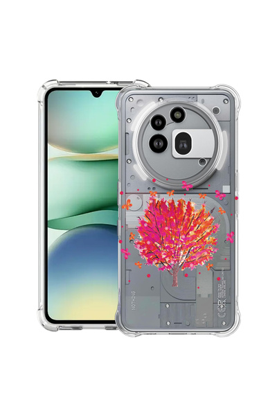 bestcase Husa antișoc compatibilă cu Nothing Phone (3a) Pro, Butterfly Tree,