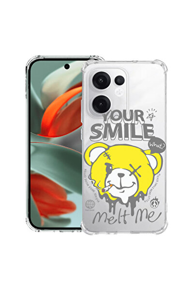 bestcase Carcasă antișoc compatibilă cu Oppo Reno15, Teddy Bear Your Smile Me...