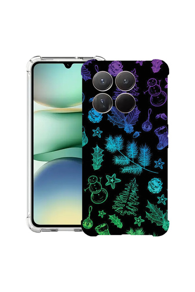 bestcase Husa antișoc compatibilă cu Motorola Edge 70, model de Crăciun