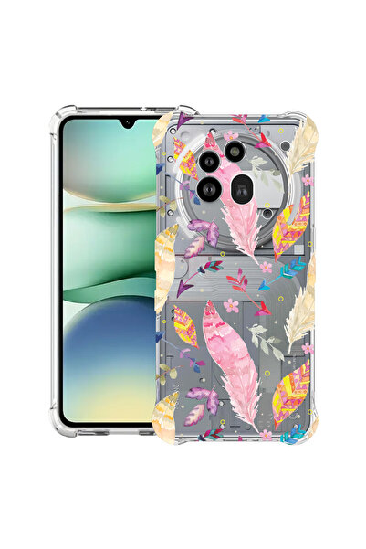 bestcase Carcasă Husa Anti Shock compatibilă cu Nothing Phone (3a) Pro, Pene ...