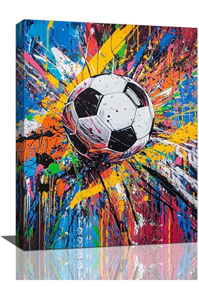 ALAYRA International Graffiti Canvas Wall Art 30x40cm Colorful Street Art Fra...