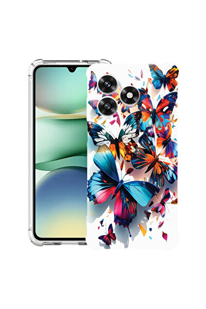 bestcase Θήκη Husa Anti Shock συμβατή με Honor X5c Plus / X5c, Πολύχρωμες πετ...