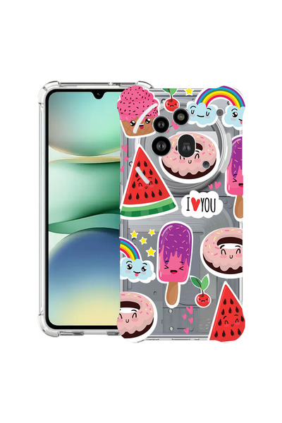 bestcase Husa antișoc compatibilă cu Nothing Phone (3a) Pro, senzație de vară