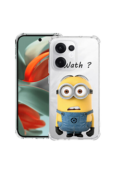 bestcase Husa antișoc compatibilă cu Oppo Reno15, Minion What?