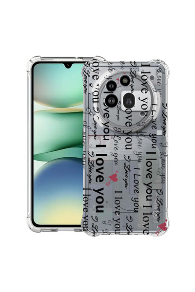 bestcase Husa antișoc compatibilă cu Nothing Phone (3a) Pro, I Love You