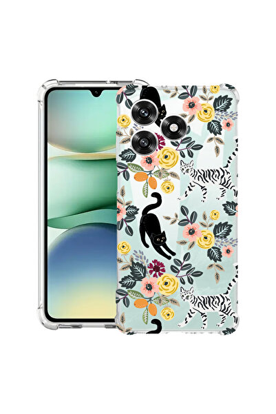 bestcase Carcasă antișoc Husa compatibilă cu Honor X5c Plus / X5c, model pisică