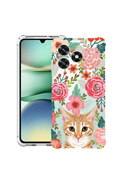 bestcase Carcasă antișoc Husa compatibilă cu Honor X5c Plus / X5c, Pisică și ...