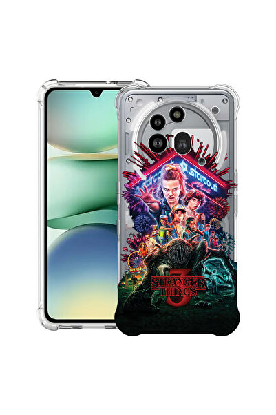 bestcase Husa antișoc compatibilă cu Nothing Phone (3a) Pro, Stranger Things