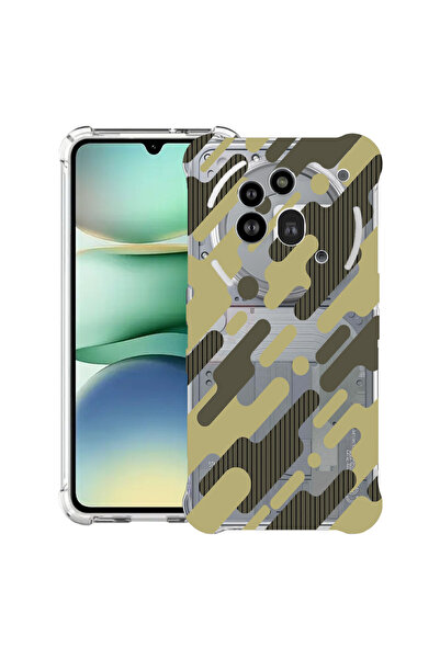 bestcase Carcasă antișoc Husa compatibilă cu Nothing Phone (3a) Pro, camuflaj...