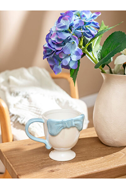 LC Waikiki New season sparkling pieces from esvab white bow Printed cup