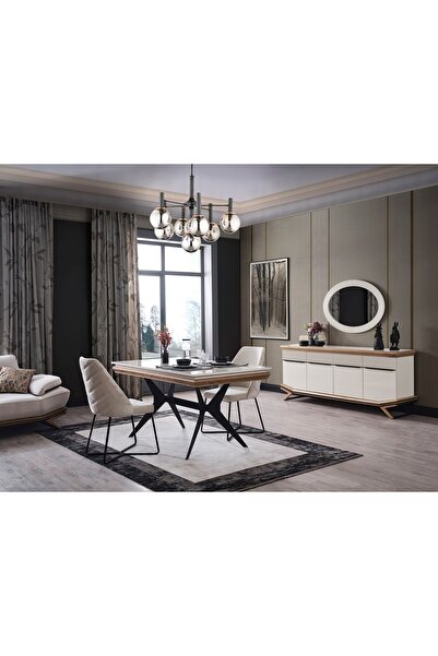 AYDINEV ELİZE AHŞAP YEMEK ODASI