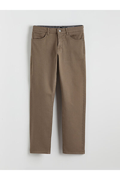 LC Waikiki Ανδρικό τζιν παντελόνι LCW Jeans Brown Regular Fit