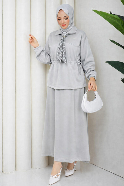 Arden Butiq Women's Tesettür Skirted Suit
