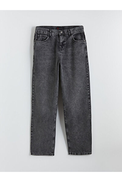 LC Waikiki Ανδρικό τζιν παντελόνι LCW JeansAnthracite Baggy Fit