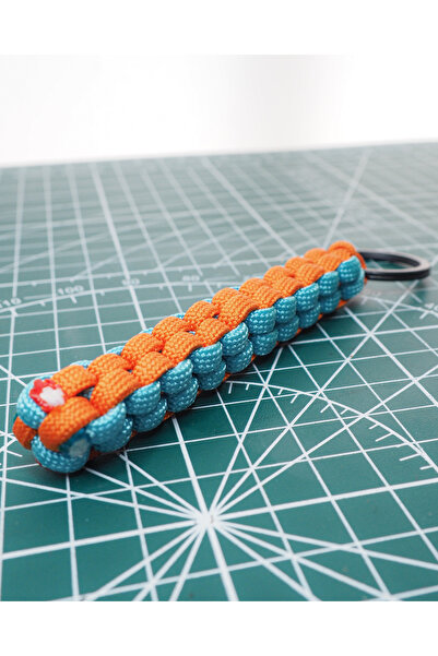 INKD سلسلة مفاتيح باراكورد على شكل حبل المظلة