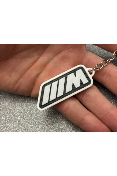 TriVox3D Bmw Mpower Logo Keyring