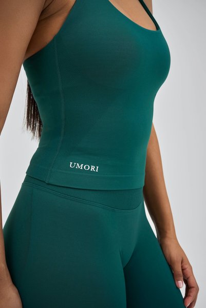 Umori Sculpt-V2 Tank Atlet يبرز انحناءات الجسم - رباط للرقبة (مع وسادة قابلة للإزالة والتركيب)