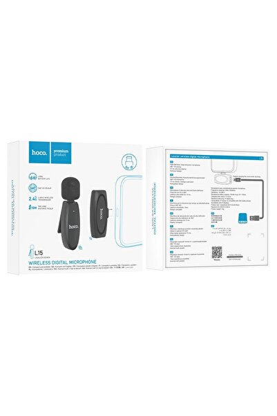 HOCO Premium Product Hoco Wireless Microphone L15 For iPhone