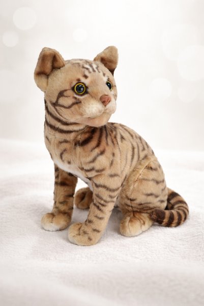 TOHA Peluş Kedi 43 cm – Gerçekçi Tasarım Oyuncak