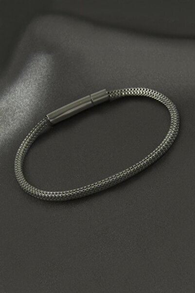 OSENSE سوار فاخر من الفولاذ بسلسلة كوبرا مربعة