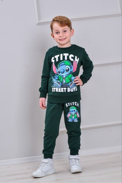 Yağmur Giyim PJK2İ Set de trening pentru copii, cu model, 2 fire, 1% bumbac 1...