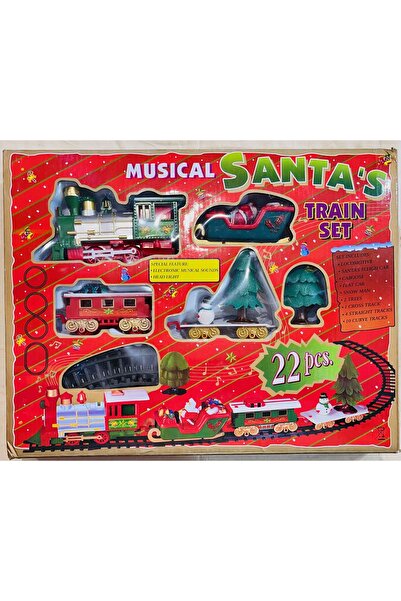 Other Set Trenulet de Craciun electric cu sunete si accesorii, 22 piese