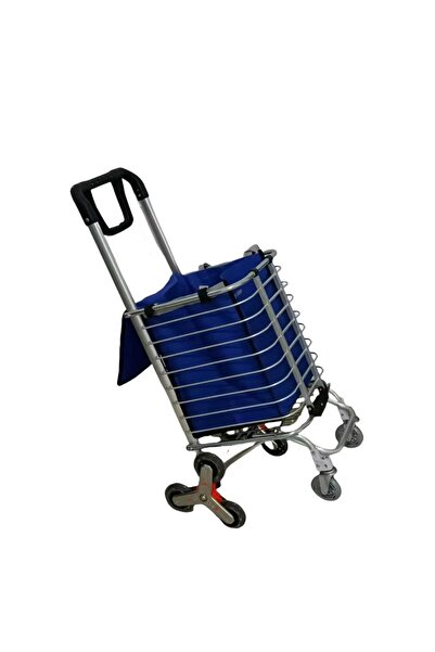 Green Lion عربة تسوق قابلة للطي مزودة بعجلات صعود الدرج، 8 عجلات، سعة 20 كجم