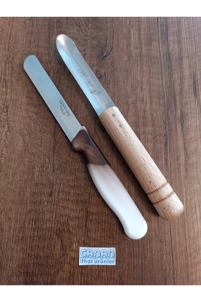 Solingen Tırtıklı Micro Doğrama Bıçağı ve Kabak /Patlıcan Oyacağı ( 2 'li set )